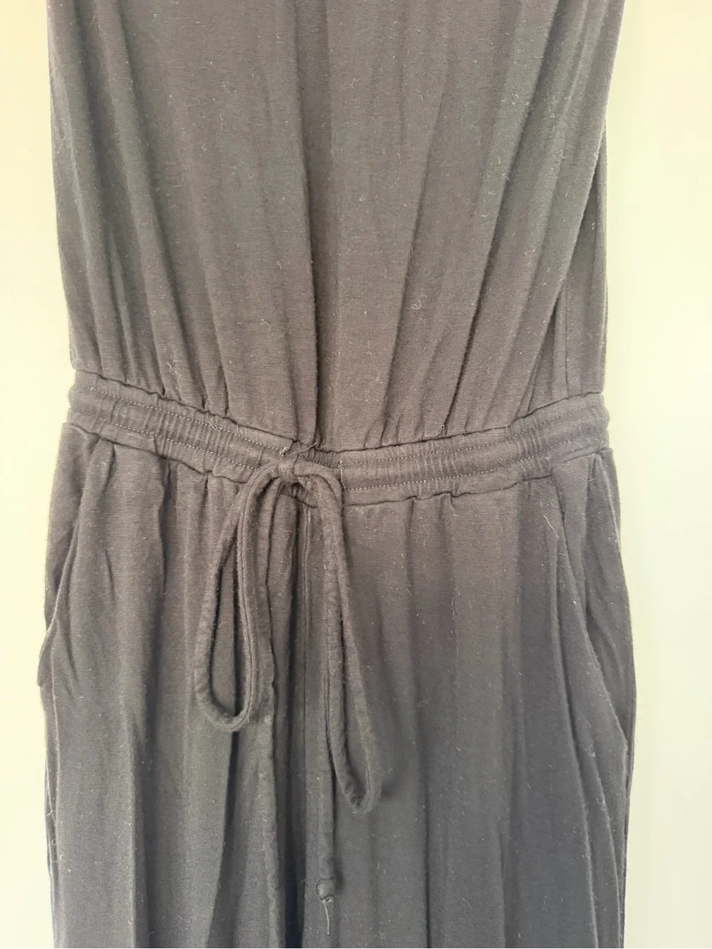 Michael Stars Black Strapless Jumpsuit
